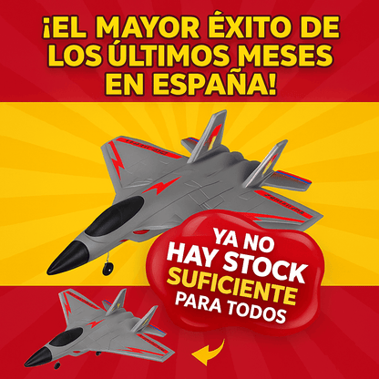 F-16 Falcon – Dron Avión de Control Remoto 2.4 GHz con Motor de Alta Velocidad Con Batería de Avión Incluida